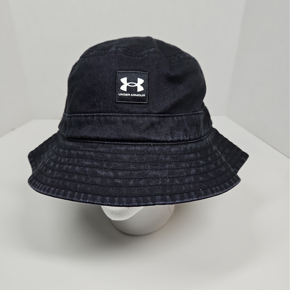 Under Armour Mens Black Bucket Hat Size L/XL NWT